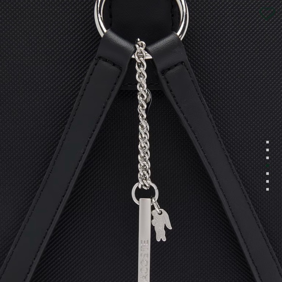 Lacoste Classic Black Backpack - Picture 3 of 5